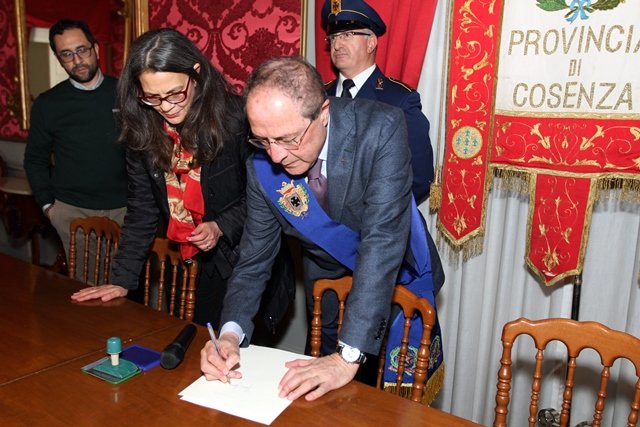 Provincia di Cosenza, Iacucci è il nuovo presidente. Le foto della proclamazione