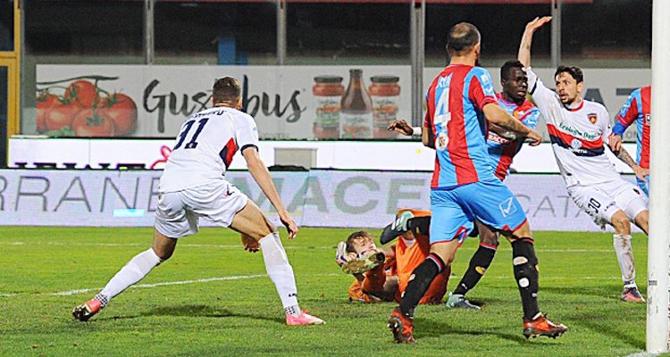 Catania-Cosenza 2-2: il video dei gol di Sportube