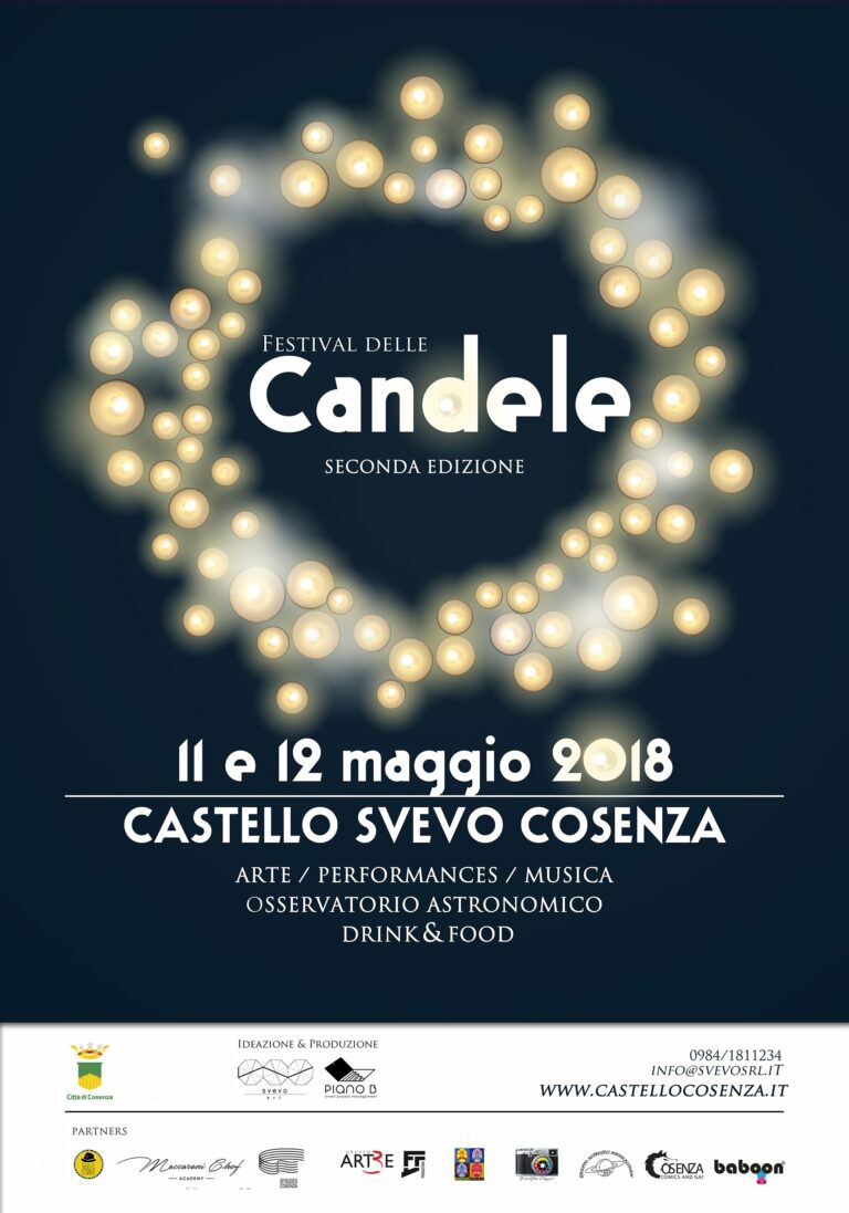 Il Festival delle Candele ritorna a far splendere il Castello Svevo di Cosenza