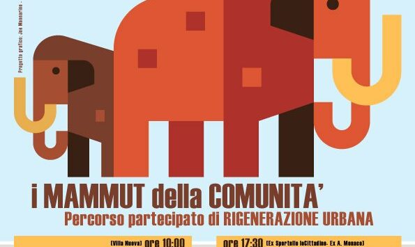 “I Mammut della Comunità”, percorso di rigenerazione urbana nel quartiere Rivocati di Cosenza