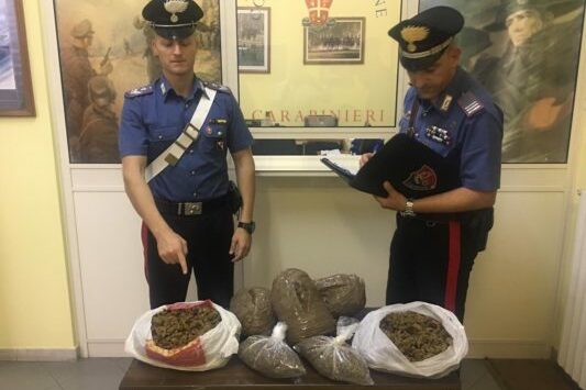 Rocca Imperiale, tre donne arrestate con circa 5 chili di marijuana
