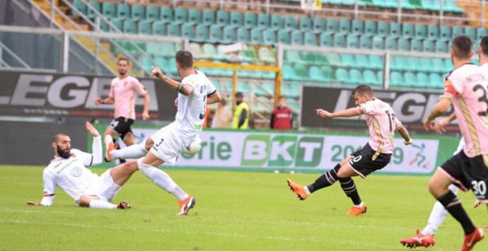 Palermo-Cosenza 2-1: il tabellino