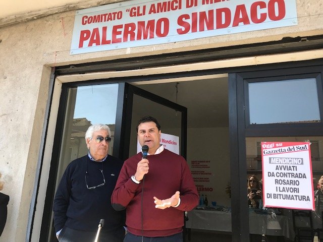 Mendicino, parte la campagna elettorale: Palermo si ricandida