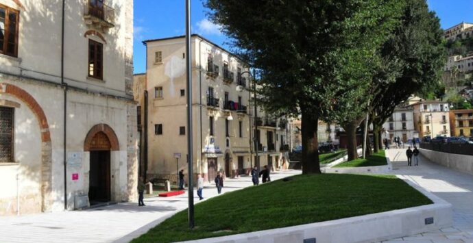 Cosenza, nuova opera terminata: inaugurata piazza Campanella
