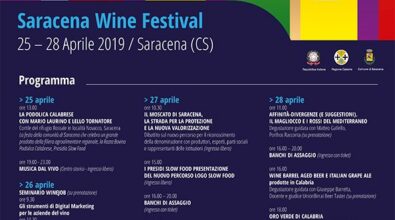 Saracena Wine Festival, ecco il programma della decima edizione