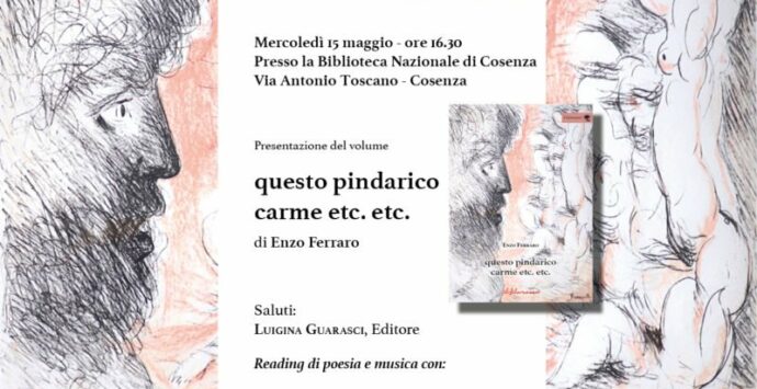 Mercoledì Enzo Ferraro presenta il suo nuovo libro alla Biblioteca Nazionale