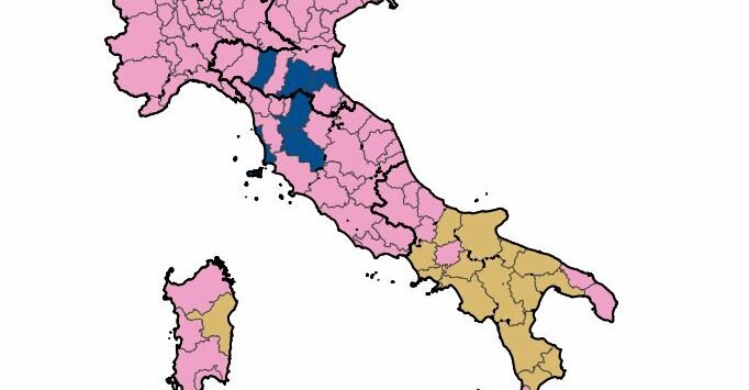 EUROPEE 2019 | L’Italia divisa in province: valanga di voti per la Lega