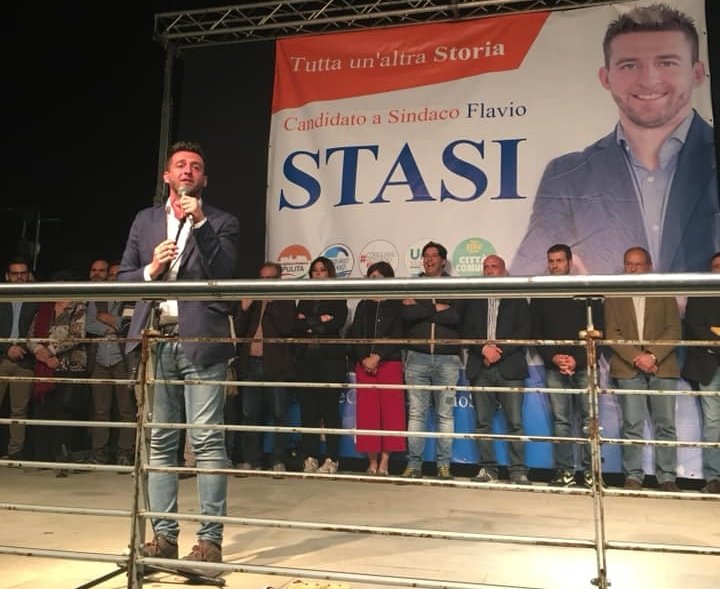 Corigliano Rossano al ballottaggio, Stasi nella storia: primo sindaco della città