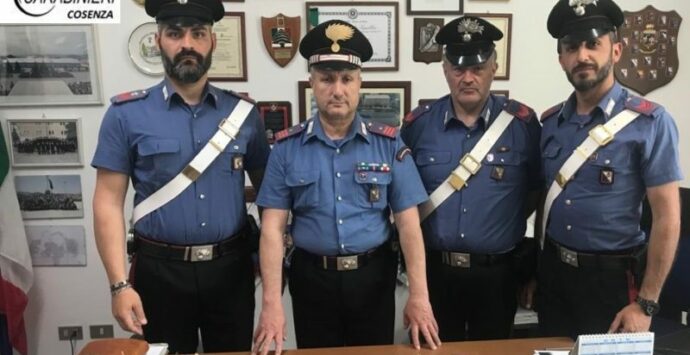 Estorsione a Spezzano Albanese, i carabinieri arrestano due persone