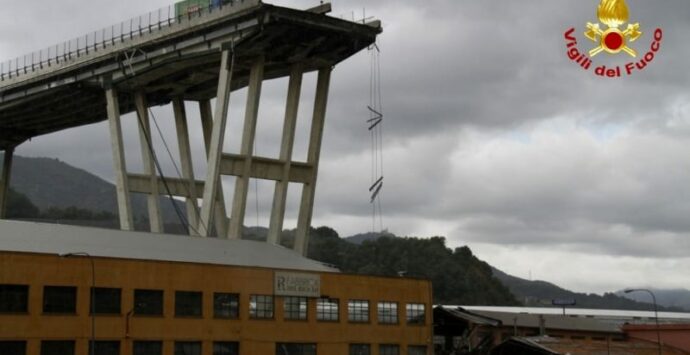 Genova, un anno fa la tragedia del Ponte Morandi