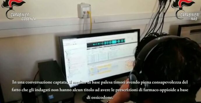 Farmaci abusivi a Cosenza, blitz dei carabinieri: le intercettazioni