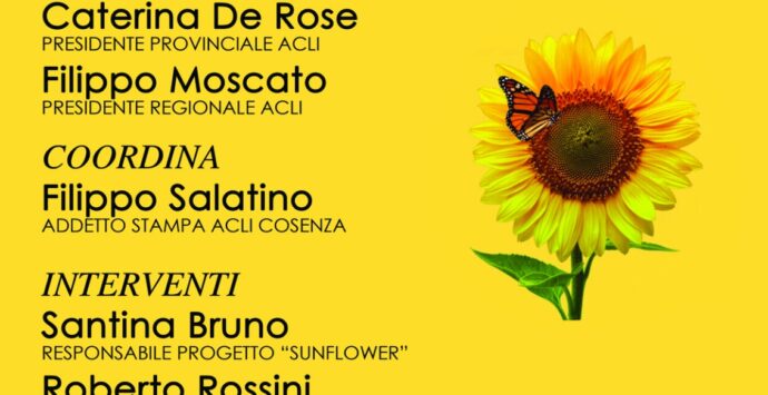 Le Acli Provinciali di Cosenza presentano il progetto “Sunflower”