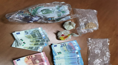 Trasportava cocaina e 1500 euro in contanti: arrestato dai carabinieri