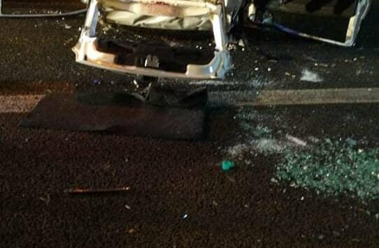 Auto si ribalta sull’Autostrada A2 del Mediterraneo: due feriti