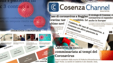 La cronistoria dell’emergenza coronavirus in Calabria (fino a ieri)