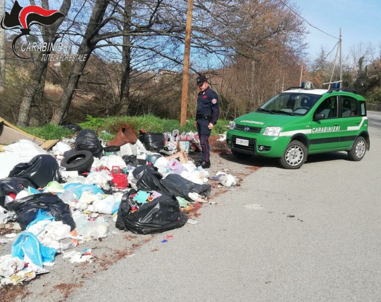 Abbandono rifiuti ad Acri e Bisignano: identificati i trasgressori