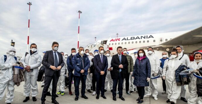 Infermieri albanesi in Italia, eccone altri 60 per una task force sanitaria