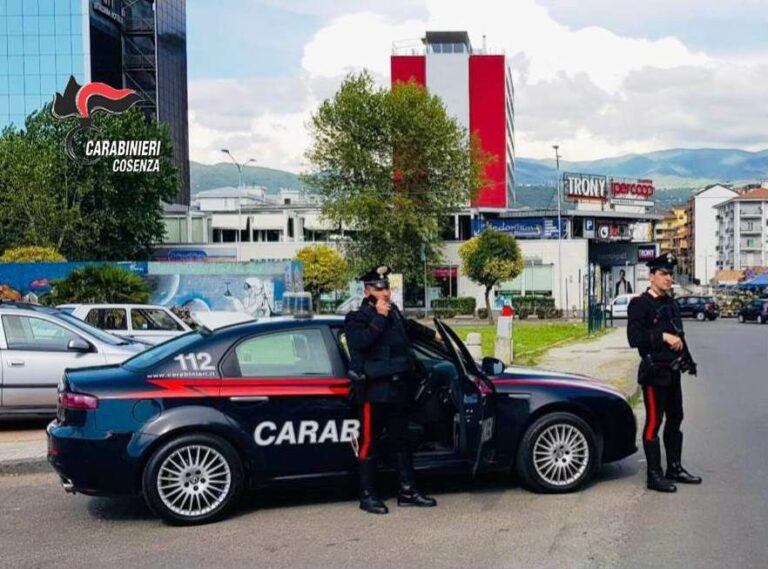 Rovito, carabinieri di Cosenza arrestano pregiudicato crotonese