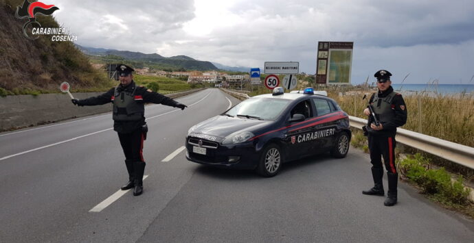 Belvedere Marittimo, i carabinieri arrestano un uomo