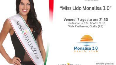 Miss Italia Calabria, rinviata la data di Cirella
