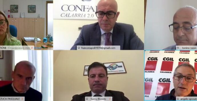 Incontro tra Confapi Calabria e i sindacati calabresi: Cgil, Cisl, Uil