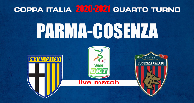 Parma-Cosenza 2-1: il tabellino del match di Coppa Italia