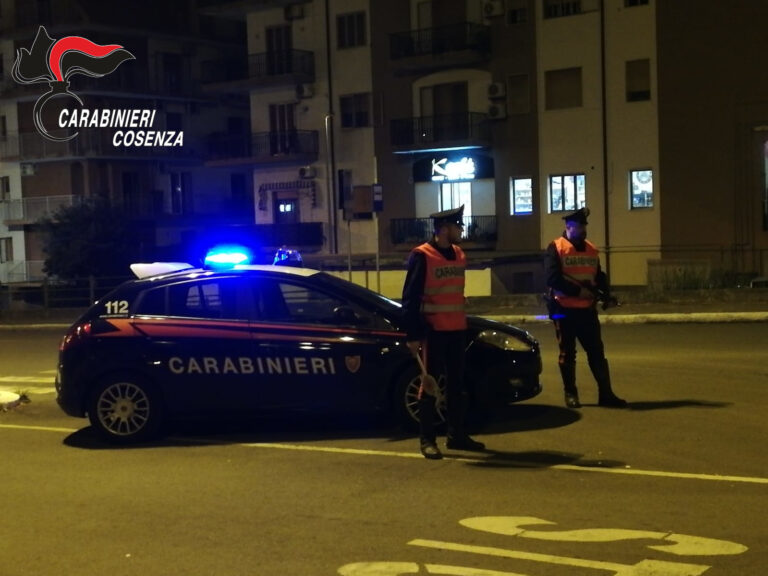 Scalea, 19enne evade dai domiciliari: arrestato dai carabinieri
