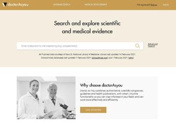 Ricerca: online ‘doctorAsYou’, piattaforma web per medici, scienziati e divulgatori