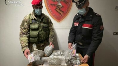 Cetraro, carabinieri arrestano 55enne: aveva oltre 2 kg di droga