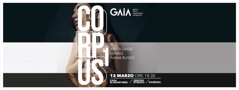 Riapre la galleria Gaia a Cosenza con la mostra “Corpus”