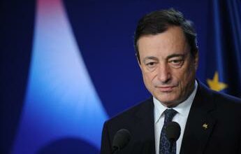 Bce: spread Italia in forte calo con governo Draghi