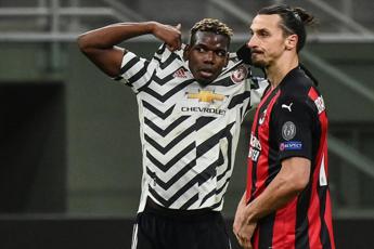 Milan-United 0-1, rossoneri fuori da Europa League