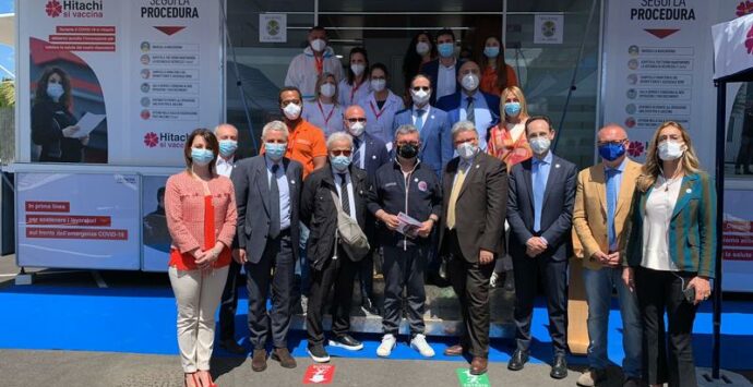 Vaccini dipendenti Hitachi, Spirlì: «Più sicurezza per il mondo del lavoro»