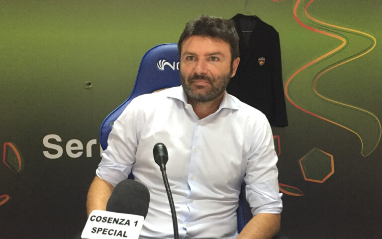 Goretti: «Cosenza incompleto fino a Brescia. Budget in linea con gli ultimi»