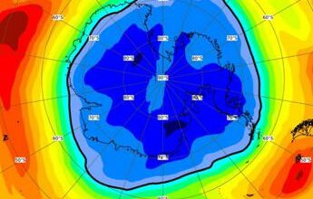Buco dell’ozono più grande dell’Antartide