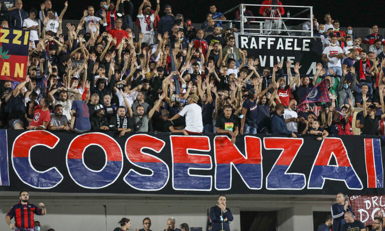 Cosenza-Modena, parte oggi la prevendita: obiettivo 10.000 spettatori