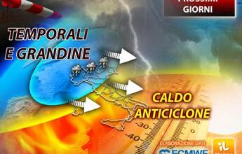 Arriva l’autunno, calo termico e temporali sull’Italia: il meteo