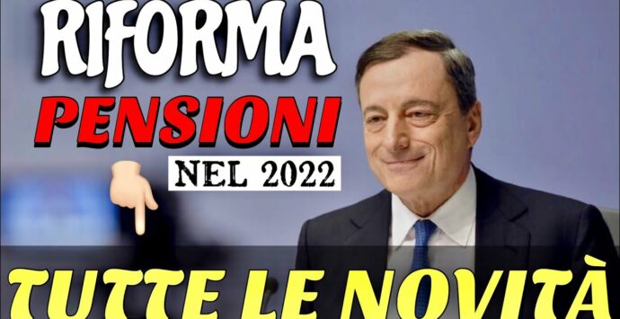 Riforma pensioni 2022, Draghi ‘chiude’ Quota 100. Salvini: “Troveremo soluzione”