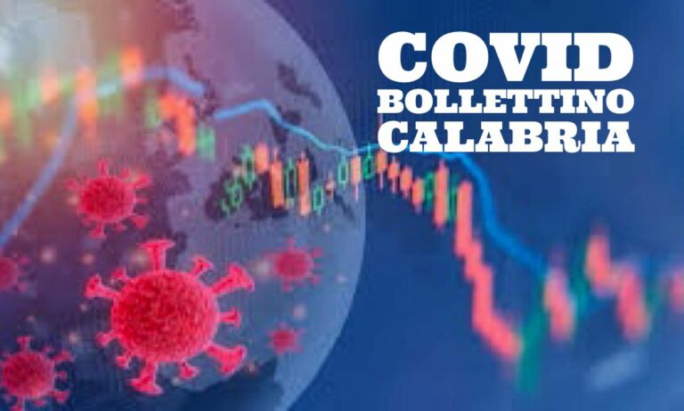 Bollettino Covid Calabria, a Cosenza 279 casi in più