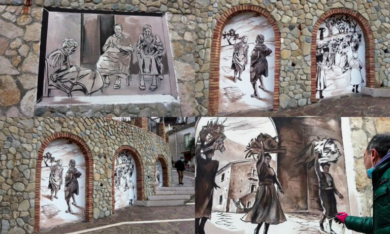 Memoria collettiva e decoro urbano: i murales nel borgo di Cropalati