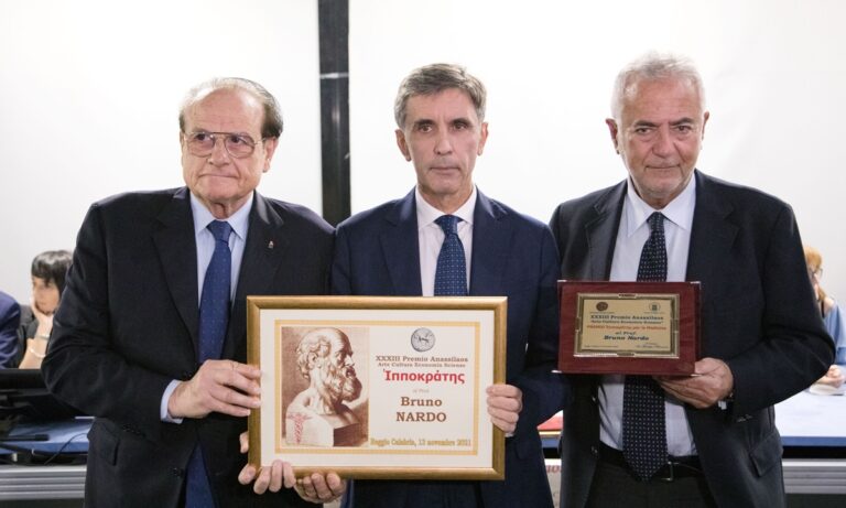 Medicina, il premio Ippocrates al professor Bruno Nardo per la sua ricerca sui tumori