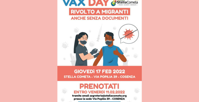 Vax Day per i migranti alla Stella Cometa. Come prenotarsi ed entro quando