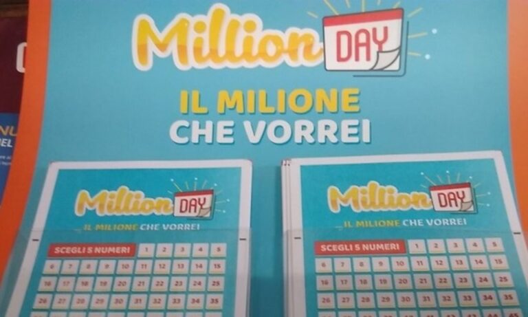 La fortuna bacia la Calabria: gioca un biglietto al Million day e vince un milione di euro