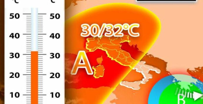 Meteo, in Italia previsti 30-32 gradi fino alla giornata di venerdì