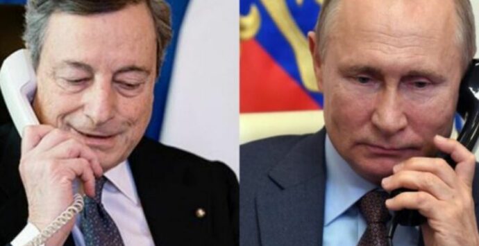 Putin a colloquio telefonico con Draghi: «Assicuriamo gas a Italia»