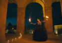 Cosenza, il Castello Svevo illuminato dalle fiamme del “Festival delle candele”