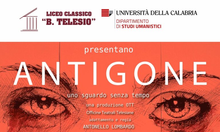 Teatro, il dramma di Antigone rivive sul palco del Rendano grazie al liceo Telesio