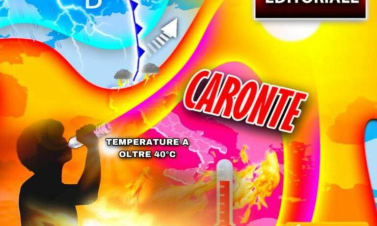 Meteo, Italia nella morsa di Caronte: previste temperature oltre 40°C