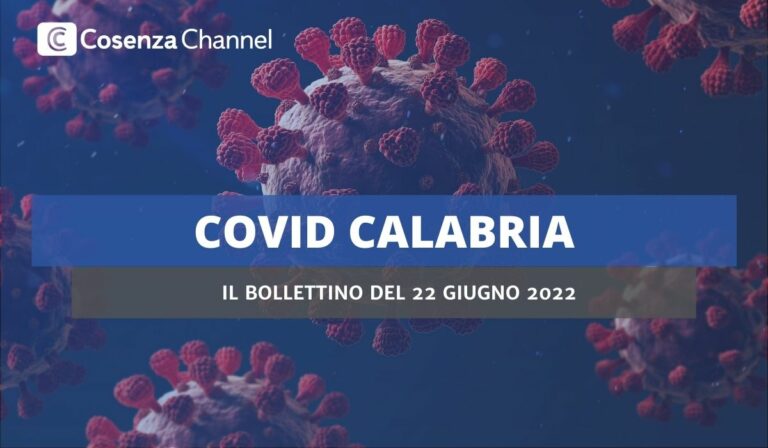 Covid, 423 contagi in provincia di Cosenza. In Calabria 1.288 nuovi casi e 2 morti