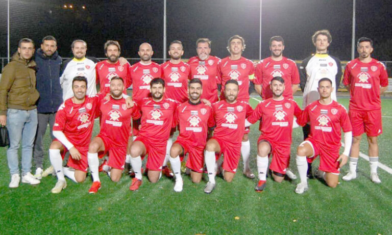 Calcio a 8, la squadra di Marulla al Roma Totti Sporting Club